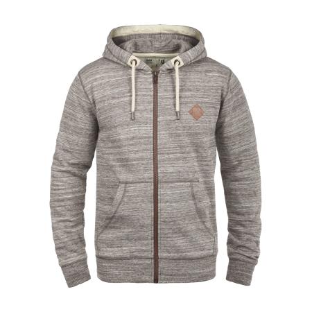 Solid !Solid Sweatvest Craig bruin / wit