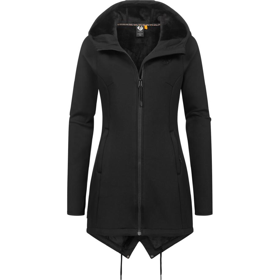 Ragwear Ragwear Sweatvest Wingi zwart -