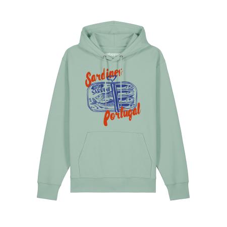 Watapparel Watapparel Sweatshirt Sardines Portugal blauw / mintgroen / oranje