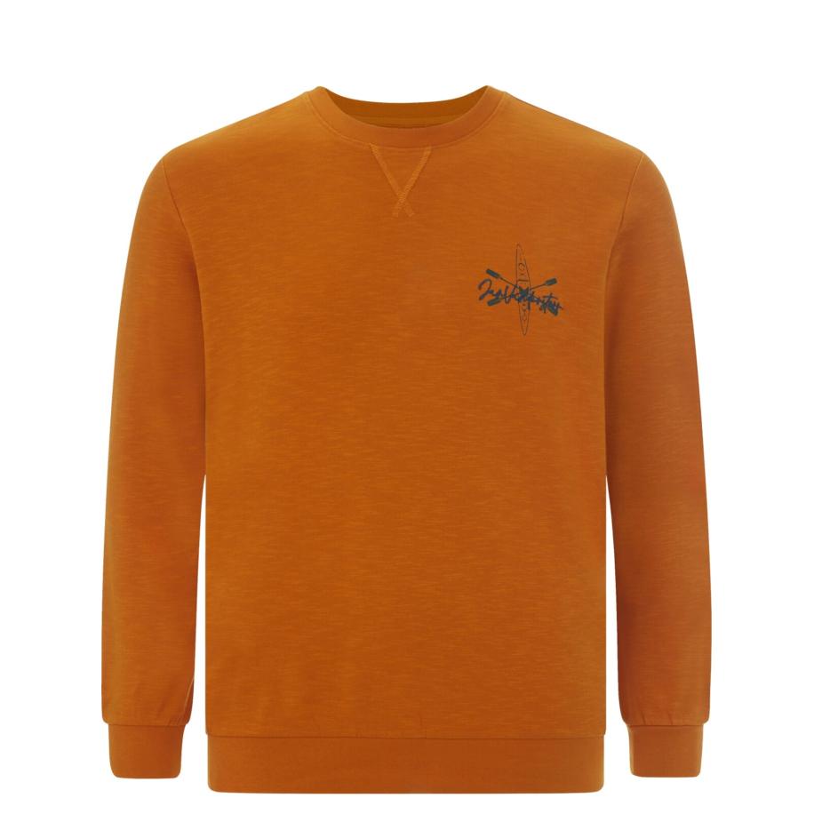 jan vanderstorm Jan Vanderstorm Sweatshirt Freyvard oranje -