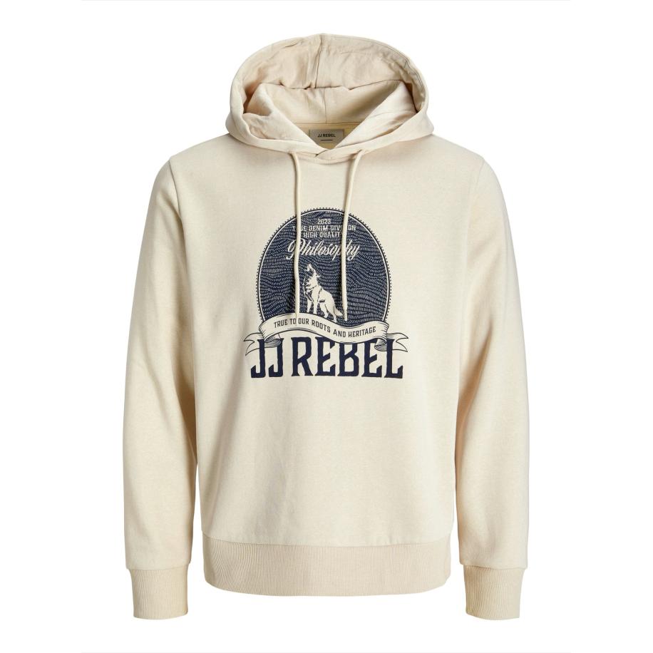 JJ Rebel JJ Rebel Sweatshirt JREBLASSE beige / navy -