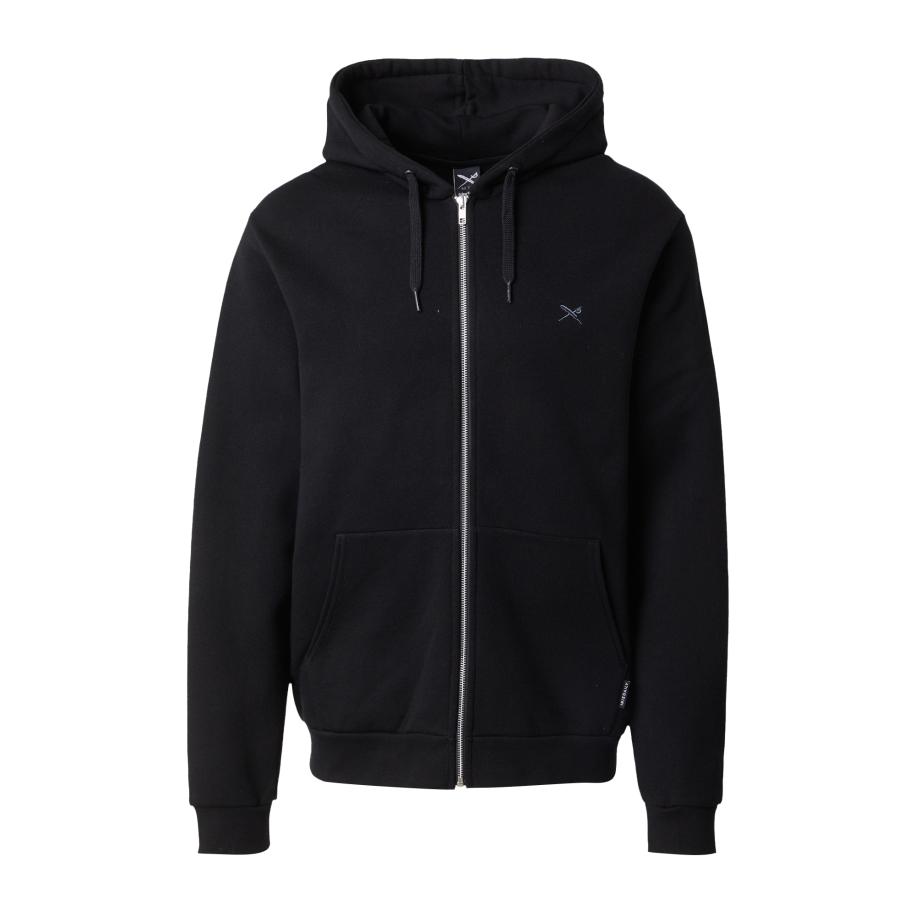 Iriedaily Iriedaily Sweatvest Mini Flag 2 lichtblauw / zwart -