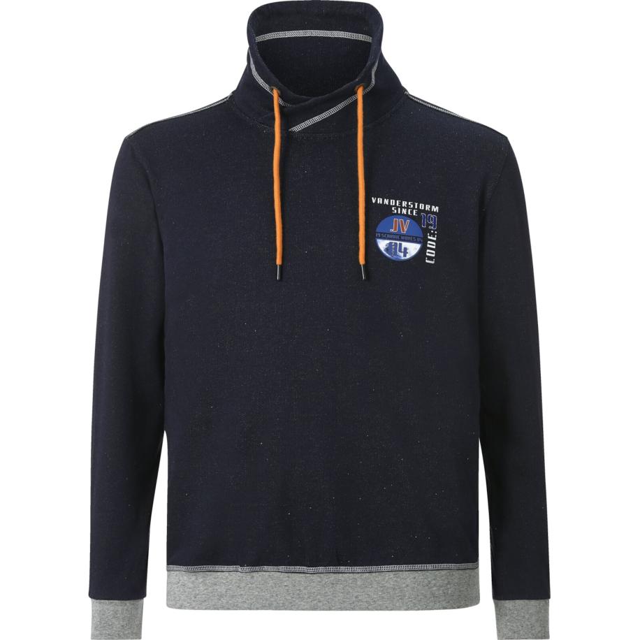 jan vanderstorm Jan Vanderstorm Sweatshirt Jarmund donkerblauw -
