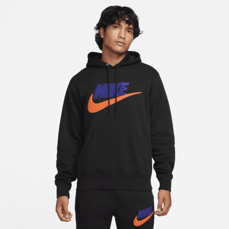 Nike Club Fleece Hoodie voor heren - Zwart