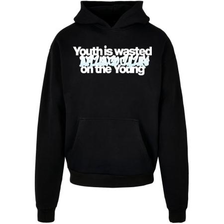 Lost Youth Sweatshirt Wasted turquoise / zwart / wit