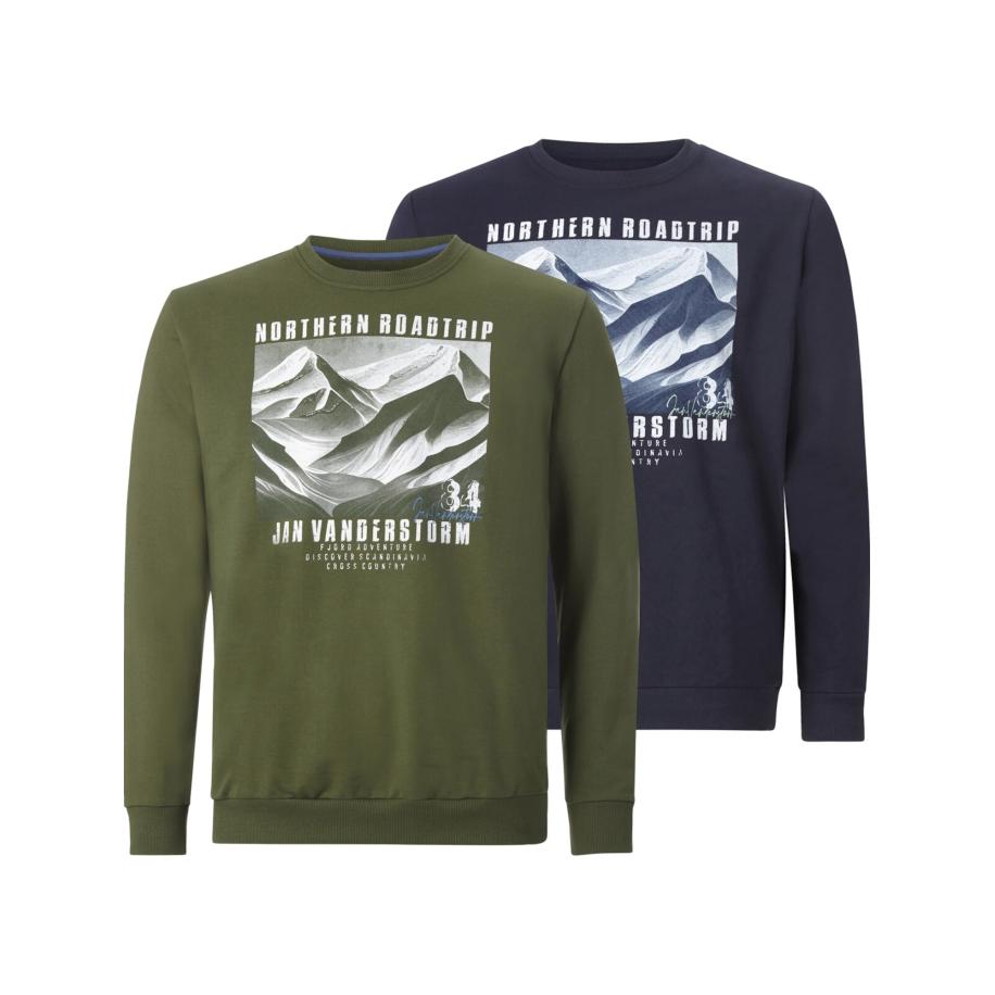 jan vanderstorm Jan Vanderstorm Sweatshirt Holdger groen -