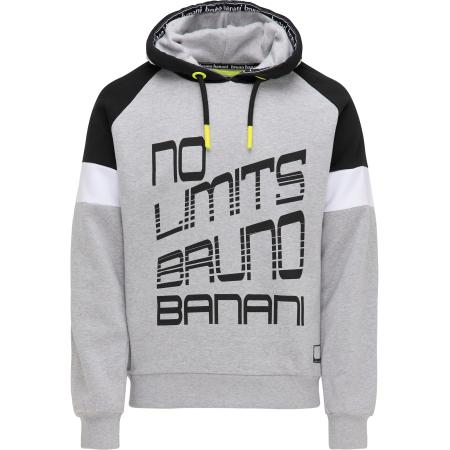 Bruno Banani Bruno Banani Sweatshirt Jordan grijs / zwart / wit