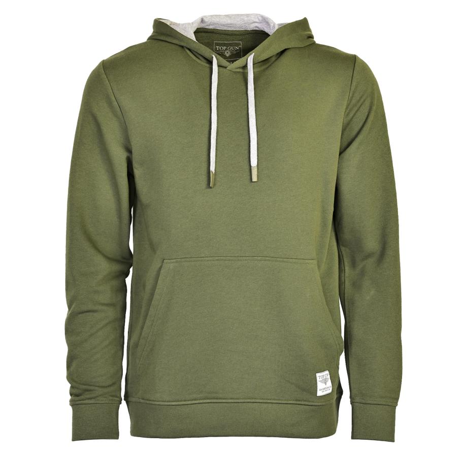 Top gun TOP GUN Sweatshirt grijs / olijfgroen -