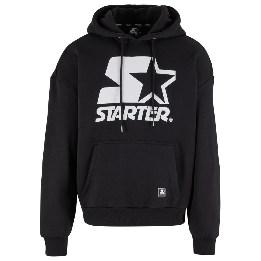 Starter Black Label Sweatshirt zwart / wit Zwart