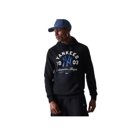 NEW ERA Sweatshirt zwart / wit