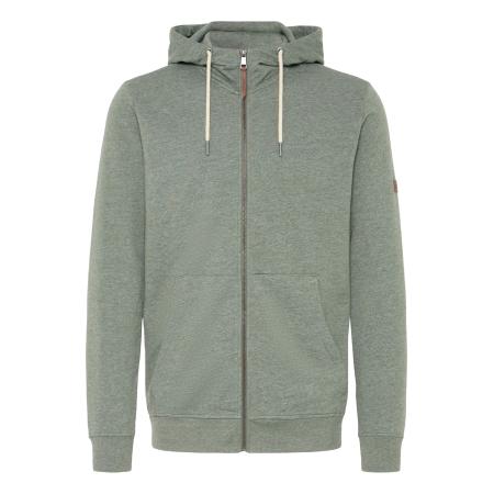 Solid !Solid Sweatvest SDSIMA groen gemêleerd