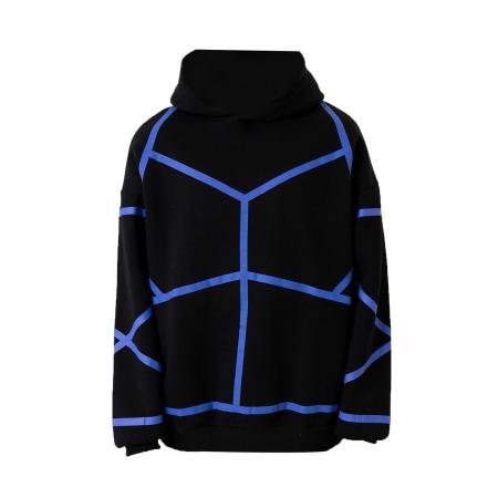 Dandalo Dandalo Sweatshirt royal blue/koningsblauw / zwart