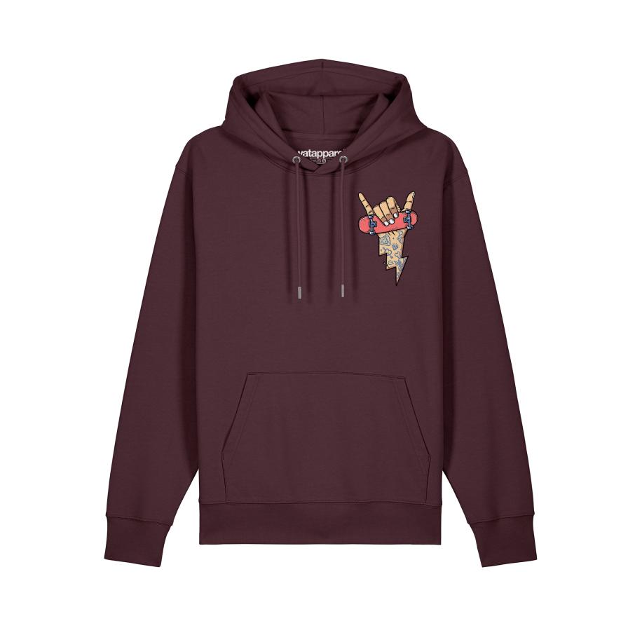 Watapparel Watapparel Sweatshirt Skateboard beige / marine / watermeloen rood / donkerrood -