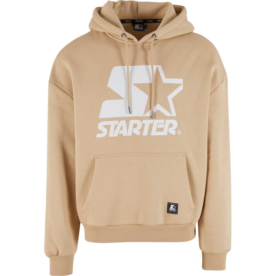 Starter Black Label Sweatshirt sand / wit Bruin
