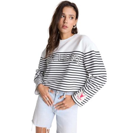 Alix The Label Ladies Knitted Stripe Sweater