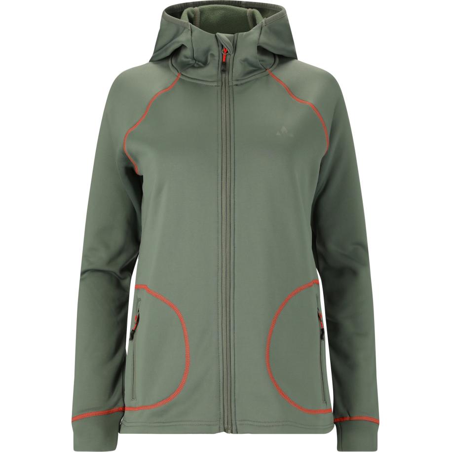 Whistler Fleece jas Tracker groen Groen