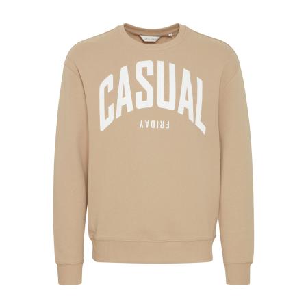 Casual Friday Casual Friday Sweatshirt Sage wit / natuurwit