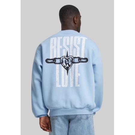 Karl Kani Karl Kani Sweatshirt lichtblauw / zwart / wit