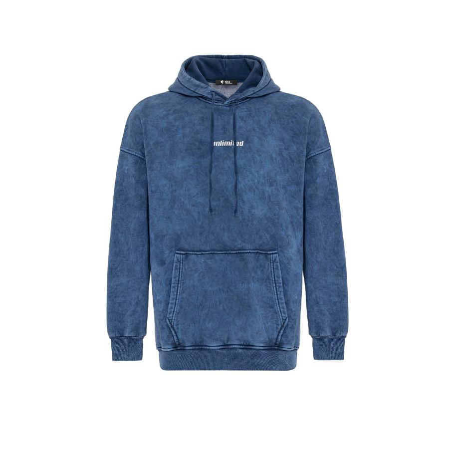Moxx Paris Moxx Paris Sweatshirt donkerblauw / wit -