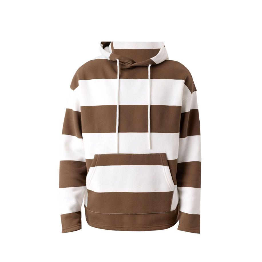 Dandalo Dandalo Sweatshirt bruin / wit -