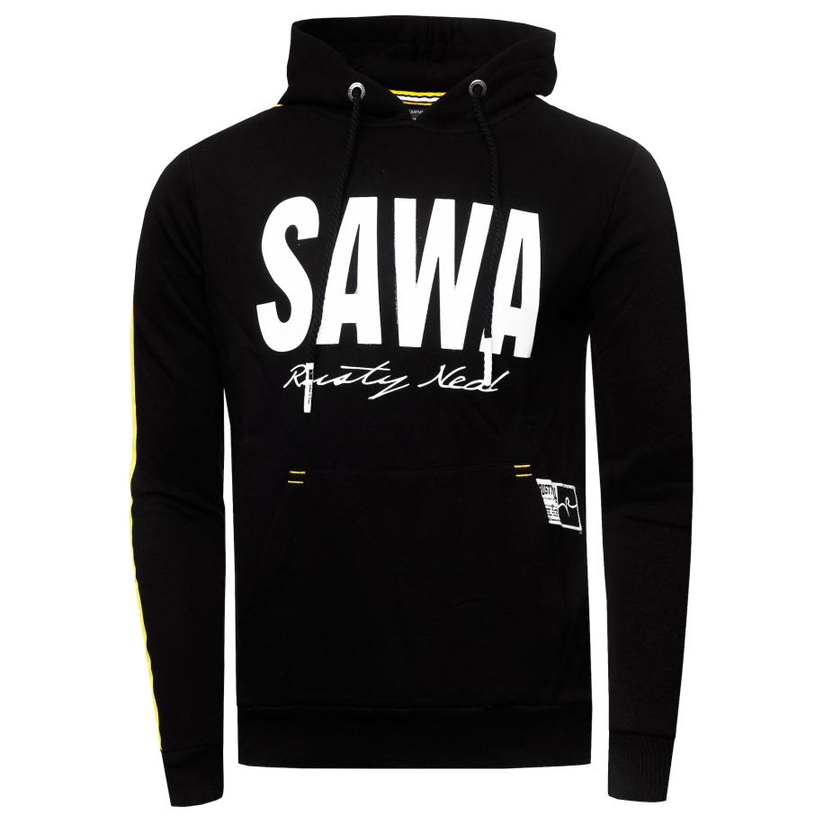 Rusty Neal Rusty Neal Sweatshirt geel / zwart / wit -