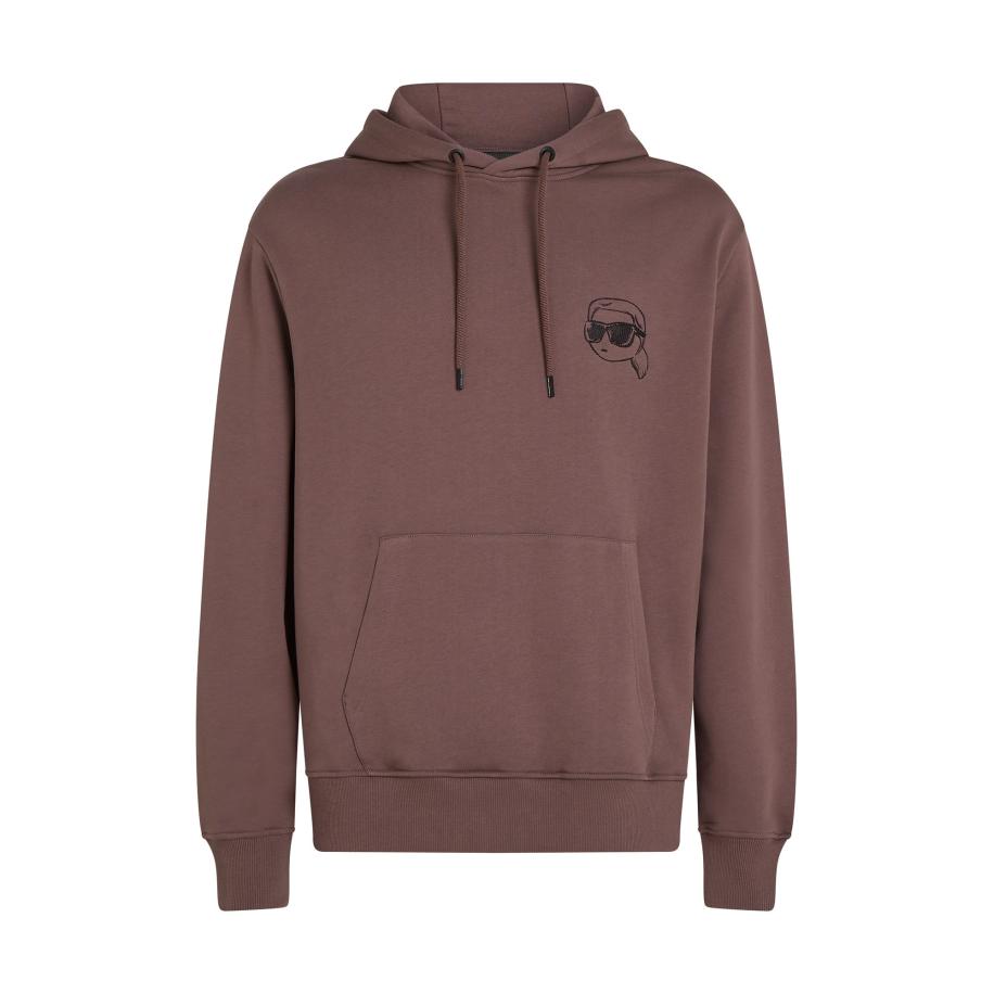 Karl Lagerfeld Karl Lagerfeld Sweatshirt Ikon mauve / zwart -