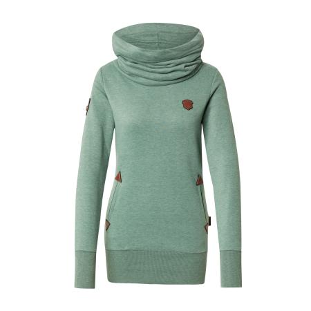 Naketano naketano Sweatshirt karamel / groen gemêleerd
