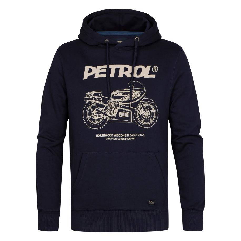 Petrol Industries Petrol Industries Sweatshirt beige / ultramarine blauw -