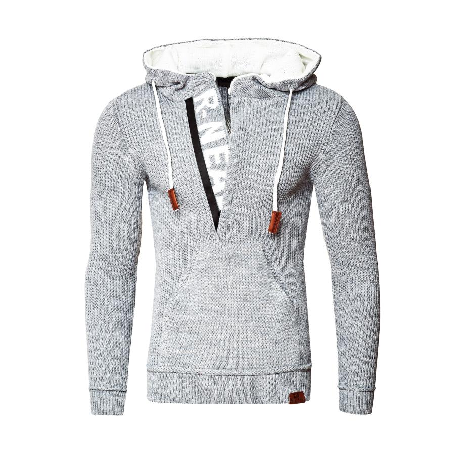 Rusty Neal Rusty Neal Trui grijs / wit -