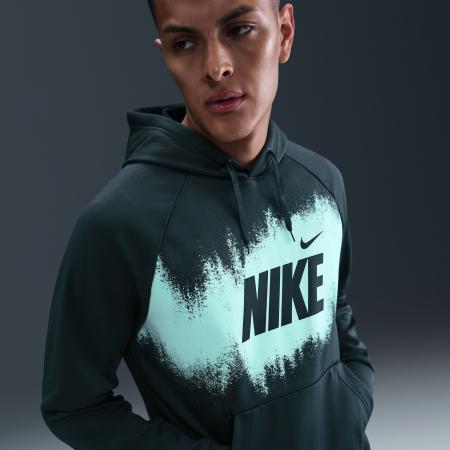 Nike Therma-FIT Fleecehoodie voor heren - Groen