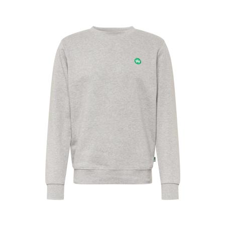 Kronstadt Kronstadt Sweatshirt grijs gemêleerd / grasgroen