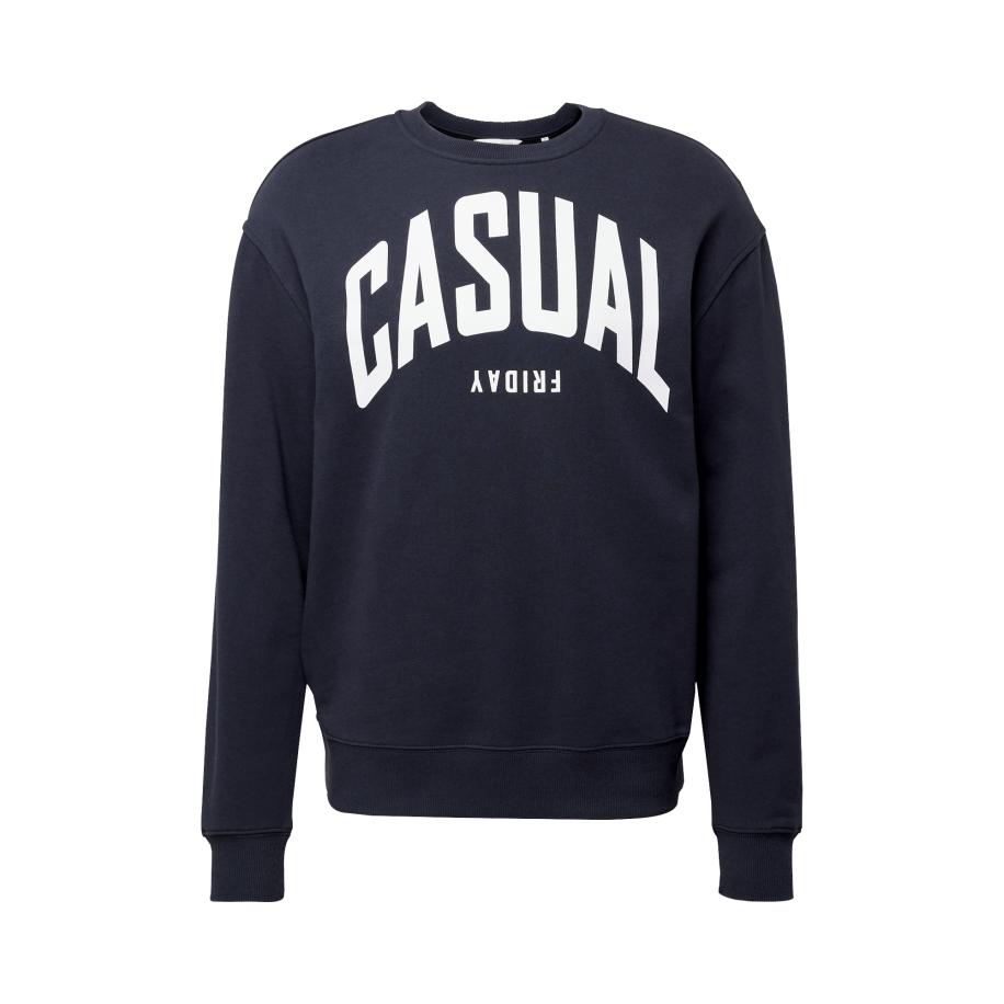 Casual Friday Casual Friday Sweatshirt Sage nachtblauw / wit -