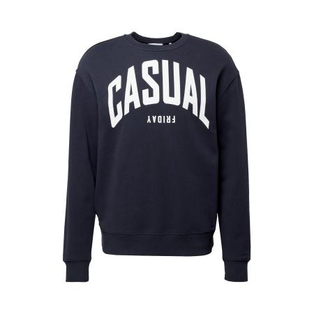 Casual Friday Casual Friday Sweatshirt Sage nachtblauw / wit