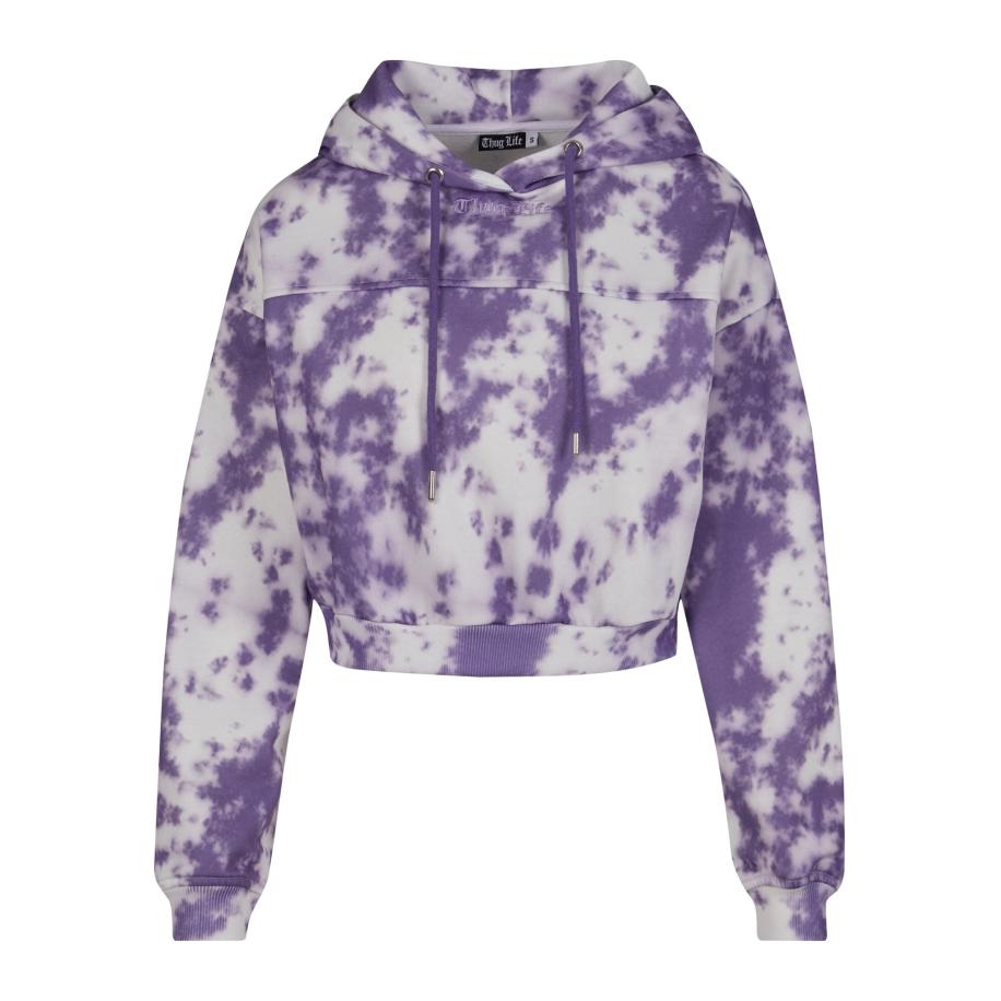 Thug Life Sweatshirt Dystopia lavendel / wit Paars