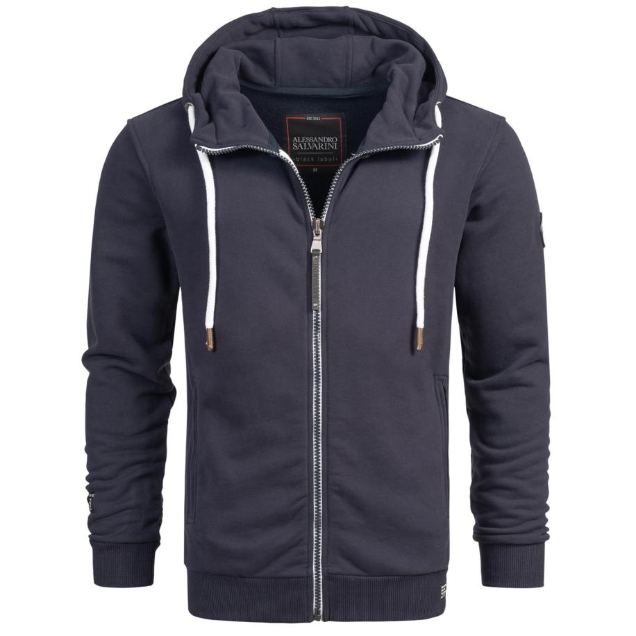 Alessandro Salvarini Alessandro Salvarini Sweatvest Gilio navy -