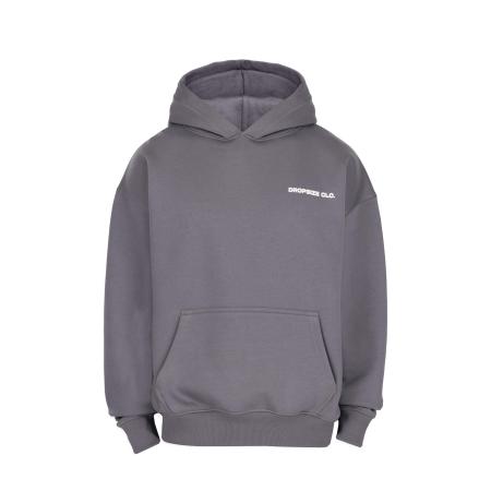 Dropsize Sweatshirt Global Movement grijs / lichtgrijs / natuurwit