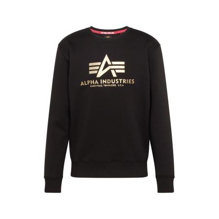 Alpha Industries ALPHA INDUSTRIES Sweatshirt goud / zwart