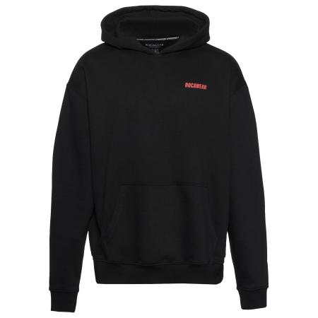 ROCAWEAR Sweatshirt lichtrood / zwart