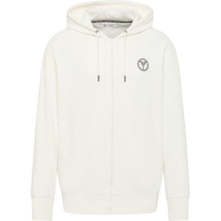 carlo colucci Carlo Colucci Sweatvest Dender grijs / wit