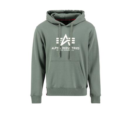 ALPHA INDUSTRIES Sweatshirt groen / wit