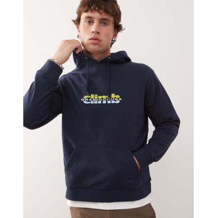 Gramicci - Hoodie met grafische Climb-print in marineblauw