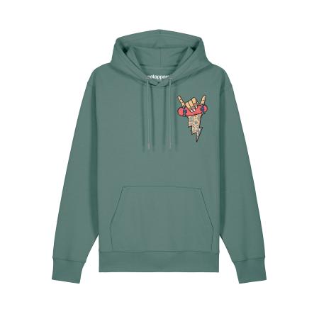 Watapparel Watapparel Sweatshirt Skateboard nude / saffier / spar / kersrood