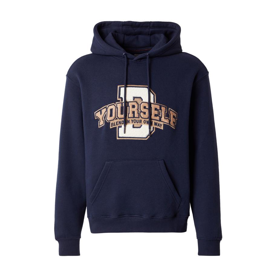 Blend BLEND Sweatshirt BHIFIG beige / nachtblauw / wit -