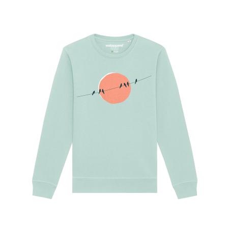 Watapparel Watapparel Sweatshirt Countryside 01 navy / azuur / koraal / wit