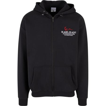 Karl Kani Karl Kani Sweatvest rood / zwart / wit