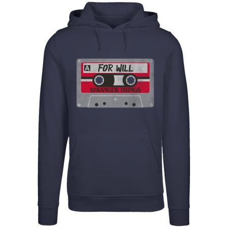F4NT4STIC Sweatshirt Stranger Things Netflix TV Series navy / grijs / grenadine / zwart