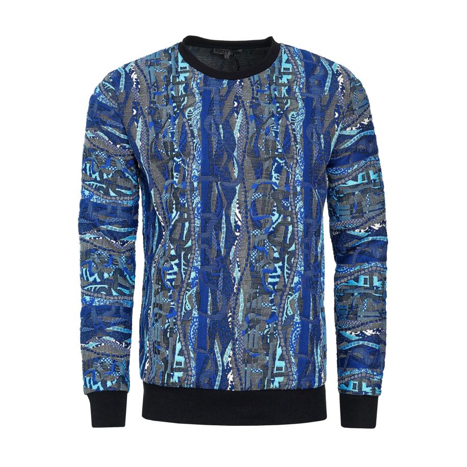 Rusty Neal Rusty Neal Sweatshirt blauw -