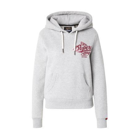 Superdry Superdry Sweatshirt grijs gemêleerd / bourgogne