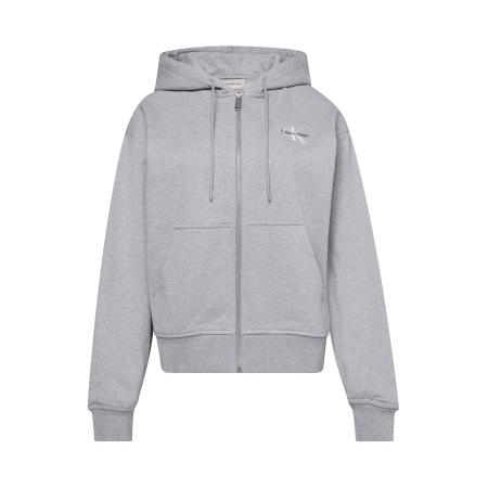 Calvin Klein Calvin Klein Jeans Sweatvest grijs gemêleerd / zwart / wit