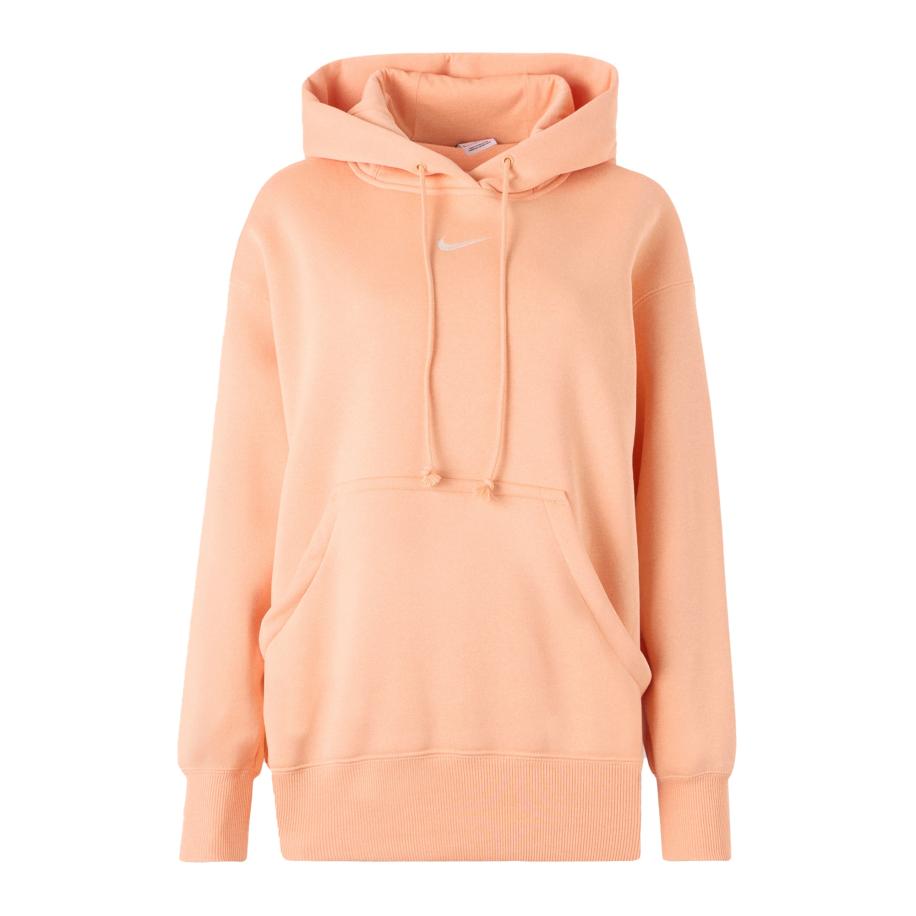 Nike Nike Sportswear Sweatshirt Phoenix Fleece abrikoos / wit -